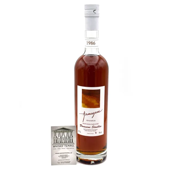 1986 DOMAINE SEAILLES 34 Jahre - Single Cask # 4  Tenareze Armagnac - 57% - 0,7L