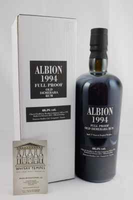 ALBION 1994 - 17Y Full Proof Demerara Rum, 1994/2010 - Velier - 60,4%