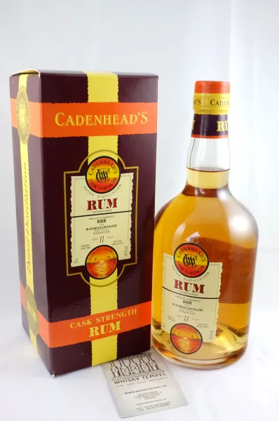 BLACKROCK BBR 11Y (Barbados , Cadenhead's) Cask Strength Rum  59,1% - 0,7L