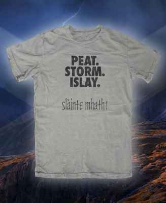 PEAT.STORM.ISLAY. - GREY EDITION - T-Shirt