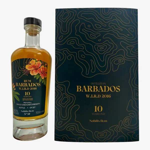 Barbados W.I.R.D 2016 - 10Y Nobilis #58  64.5% - 0,7L