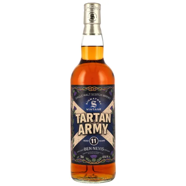 BEN NEVIS 11Y –  Tartan Army - Scotland Football Edition - 46% 0,7L