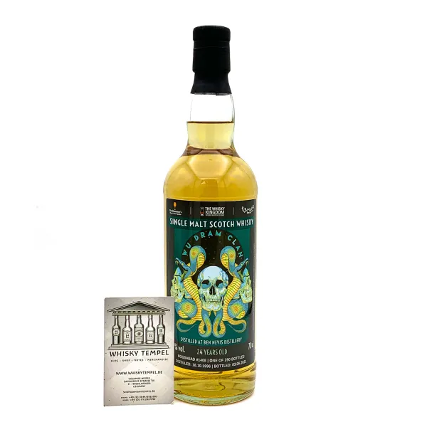 BEN NEVIS 1996/2021 - 24Y Cask # 1408 (Wu Dram Clan) - 45,6% - 0,7L