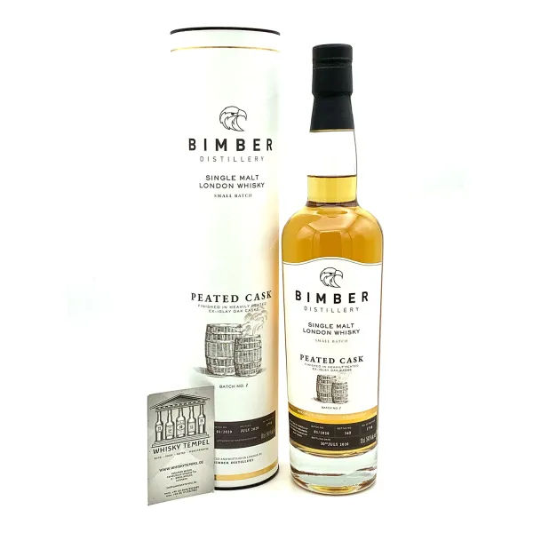BIMBER Peated Cask - Small Batch 1/2020 - 1750 Flaschen 54,1% - 0,7L