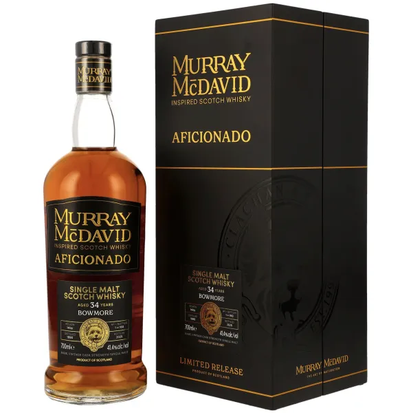 BOWMORE1990/2025 - 34Y - Aficionado - Oloroso Sherry - Murray McDavid - 41,4% 0,7L