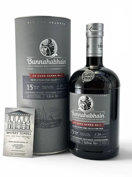 BUNNAHABHAIN 15Y - An Cuan Garbh No. 1 - Islay Single Malt - 51,6% 0,7L