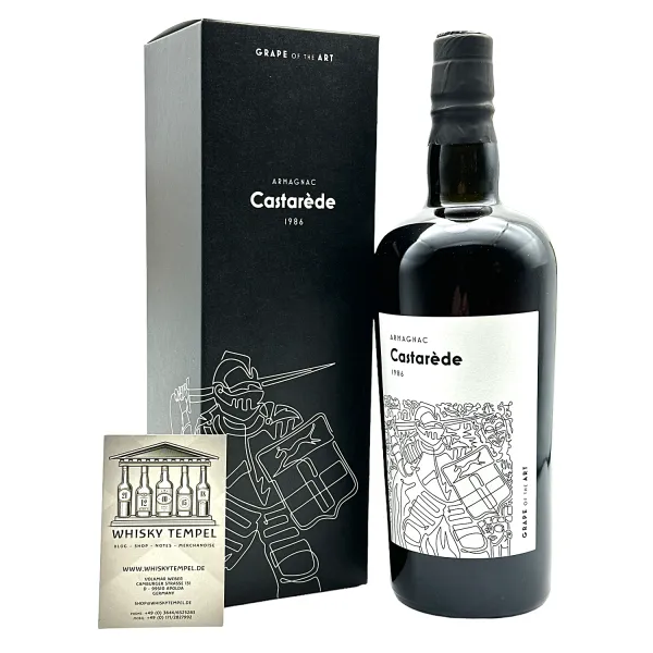 CASTAEDE 1986 36Y - Grape of the Art - Armagnac - 53,4 % 0,7L