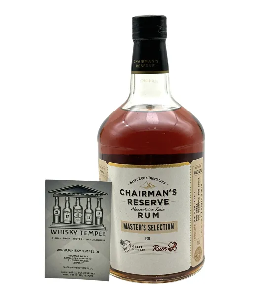 CHAIRMAN-S RESERVE  2005 15Y Master-s Selection (Grape of the Art & RumX) 61,5% 0,7L