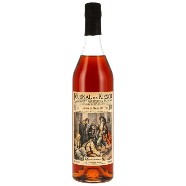 CHATEAU DE GAUBE 1963/2025 - Bas Armagnac - Journal des Kirsch - 44,1% 0,7L