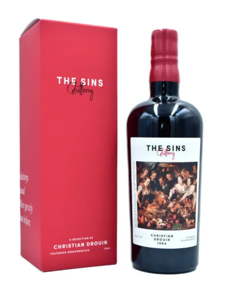 CHRISTIAN DROUIN 1964/2024 - Calvados - The Sins - Gluttony -  47,9% 0,7L