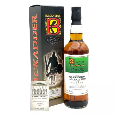 CLARENDON 13Y - Jamaica Rum - Blackadder Raw Cask, 65,8% 0,7L