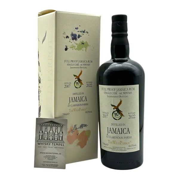 CLARENDON 2007 - The Wild Parrot -  Jamaica 60.5% 700ml