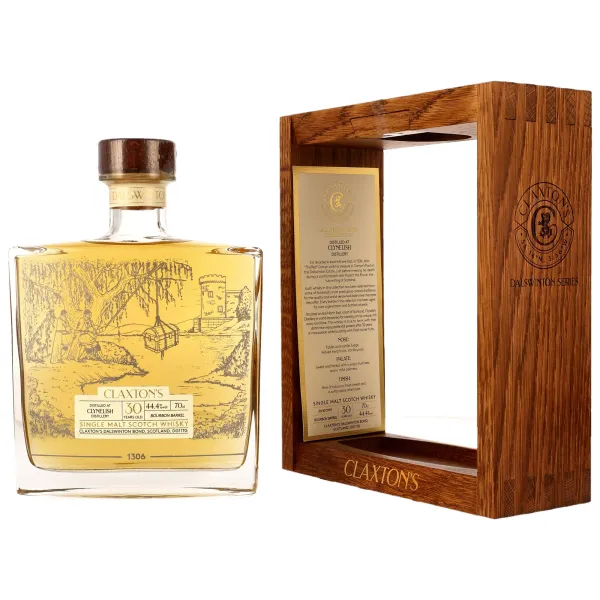 CLYNELISH 1993 - 30Y - Single Malt Scotch Whisky - Bourbon Barrel - Claxton-s - 44,4% 0,7L
