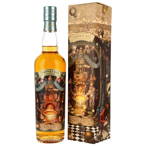 COMPASS BOX Brulee Royale - Blended Malt Scotch Whisky - 49% 0,7L