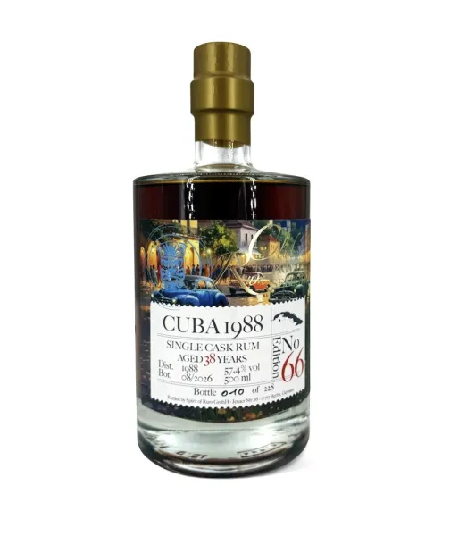 CUBA 1988 - RumClub Private Selection - Edition 66 - 57,4% 0,5L