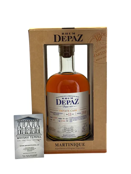 DEPAZ 2010 Private Cask (Rumclub Private Selection) Single Cask #1002 59,7% 0,7L