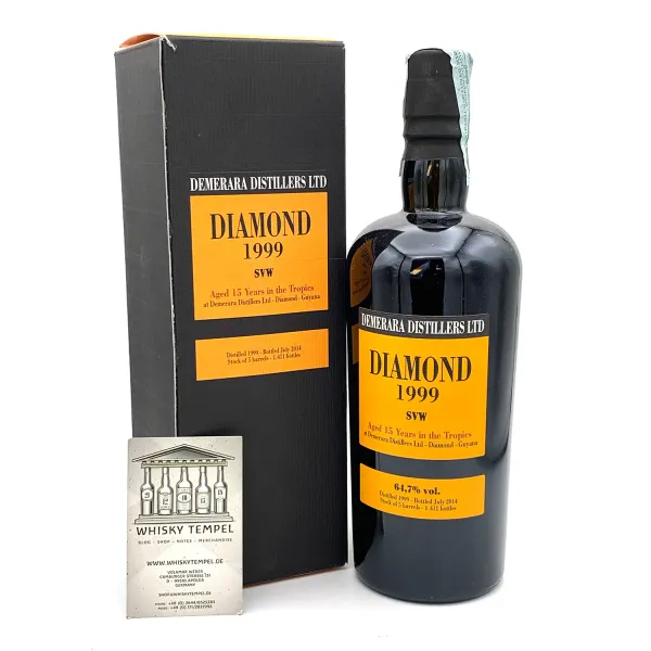 DIAMOND 1999 Demerara Distillers 15 Year Old Rum - 64,7% (Velier)