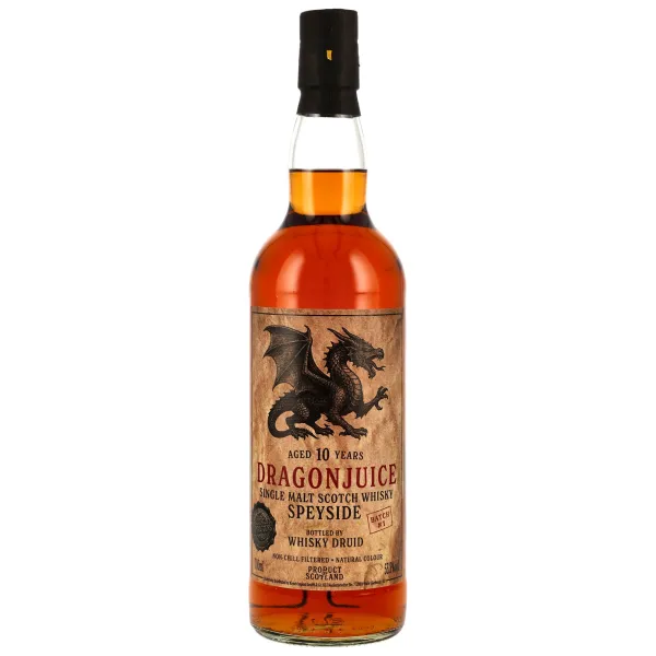 DRAGONJUICE 10Y Speyside Single Malt Whisky - Batch #1 - Whisky Druid - 53,3% -0,7L