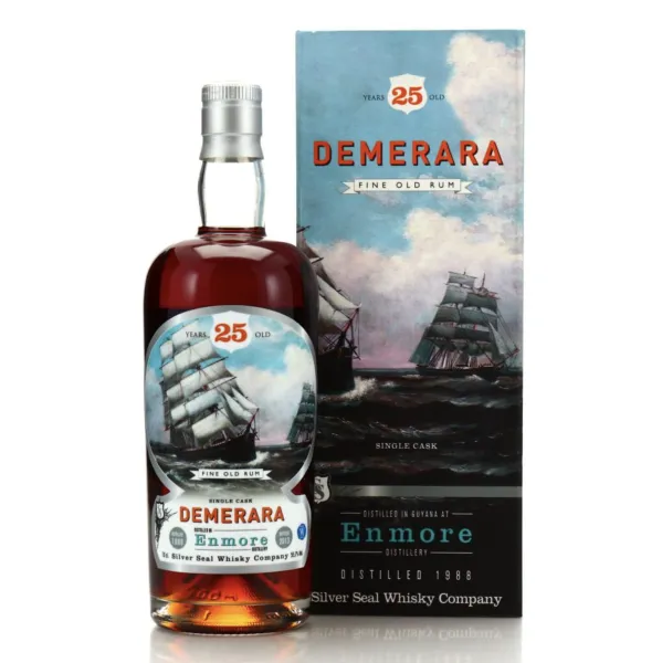 ENMORE 1988 25Y Silver Seal Demerara (Blue Label) 1988 55,7% - 0,7L