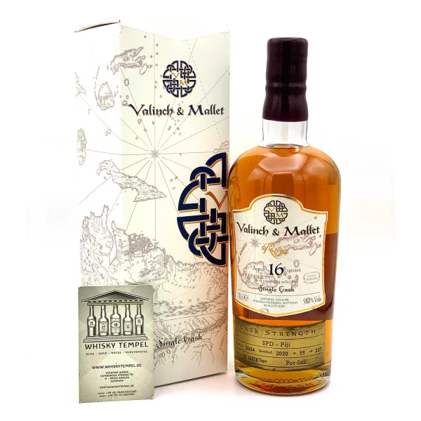 FIJI SPD 2004 16 Y Valinch & Mallet Single Traditional Pot Rum  58.1 % 0,7L
