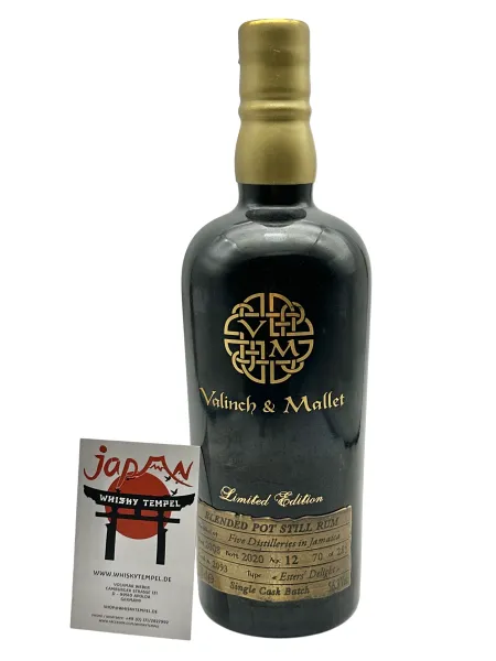 FIVE DISTILLERIES Jamaica 2008 12Y Valinch & Mallet 56,3% 0,7L