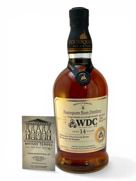 FOURSQUARE Barbados RUM Wu Dram Clan WDC Private Selection 58% 0.7L