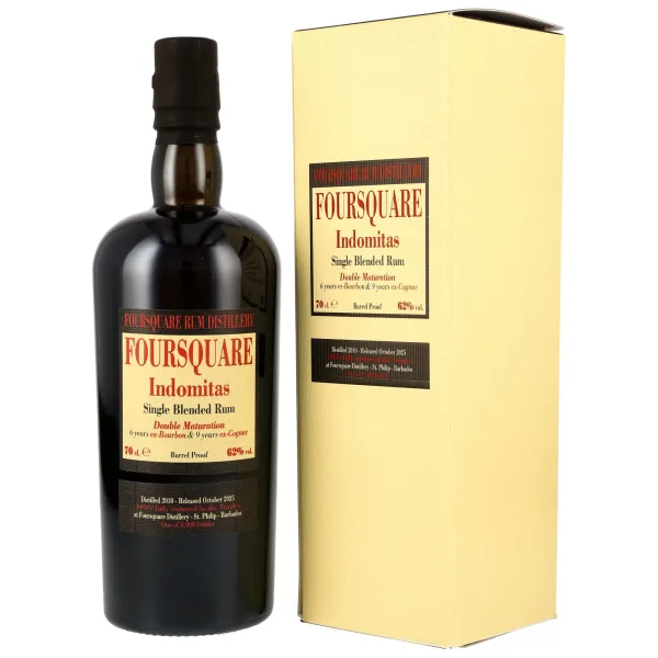 FOURSQUARE Indomitas 2010 Velier 62% 0,7L