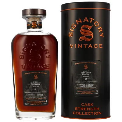 GLEN GRANT 2000/2023  The Cask Strength - Selected by Wu Dram Clan - 57,3% - 0,7L