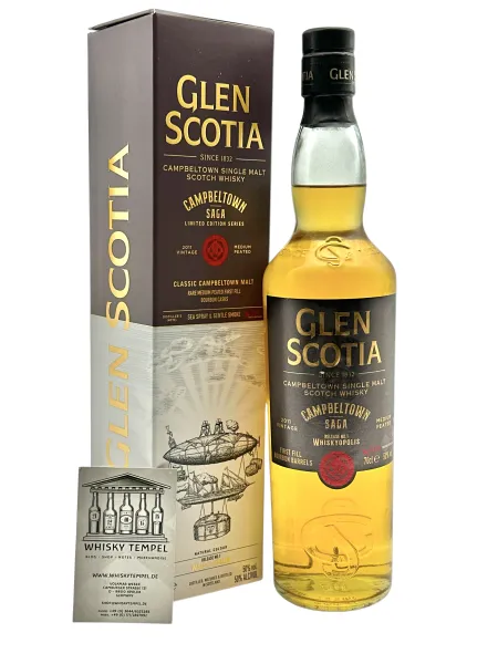 GLEN SCOTIA 14Y 2011/2025 Campbeltown Saga No. 1 Whiskyopolis 50% 0,7L