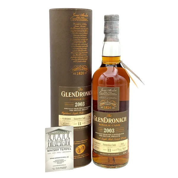 GLENDRONACH 2003  Cask #2545  - Sauternes Cask - The Nectar - 56,6% - 0,7L