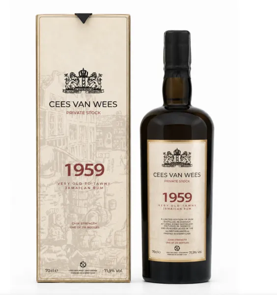 HAMPDEN 1959 - Cees Van Wees Private Stock - Velier - 71,9% - 0,7L