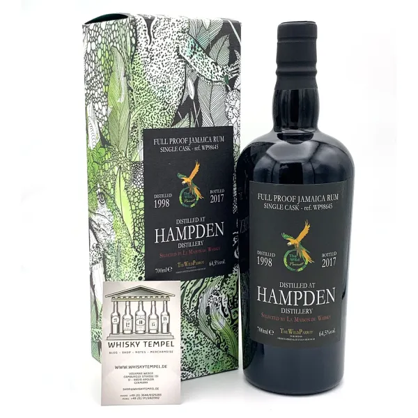 HAMPDEN 1998 - The Wild Parrot - Vol. # 2 - LMDW - 64,5% - 0,7L