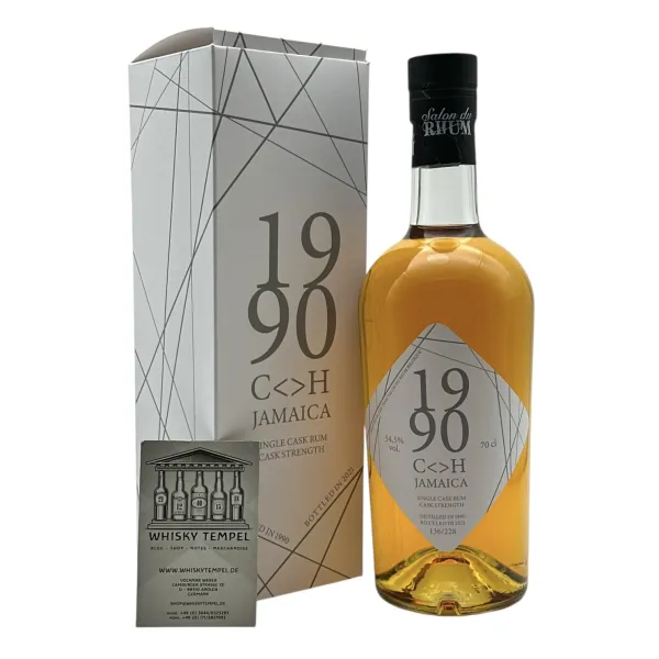 HAMPDEN Jamaica C<>H 1990 - Salon du Rhum - 54,5% 0,7L