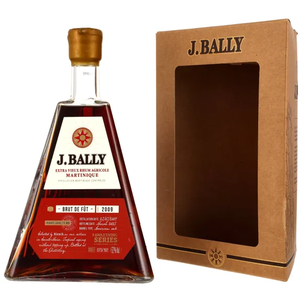 J. BALLY BDF 2009/2025 - 15Y - Single Cask - The Awakening Series - 62% -  0,7L