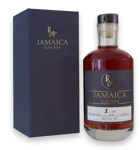 JAMAICA RUM 31Years Old (NYC) 1994 - Cask #205 Rum Artesanal  66,5 % 0,5L