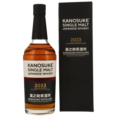 KANOSUKE Single Malt 2023 Peated Limited Edition - 59% 0,7L