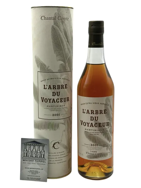 LA FAVORITE Rhum Chantal 2001 Comte L-Arbre Du Voyageur Reserve - 45,5% - 0,7L