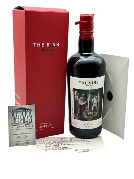 LHERAUD 1980/2025 44Y  The Sins – Vanity - Cognac - 46,3% 0,7L