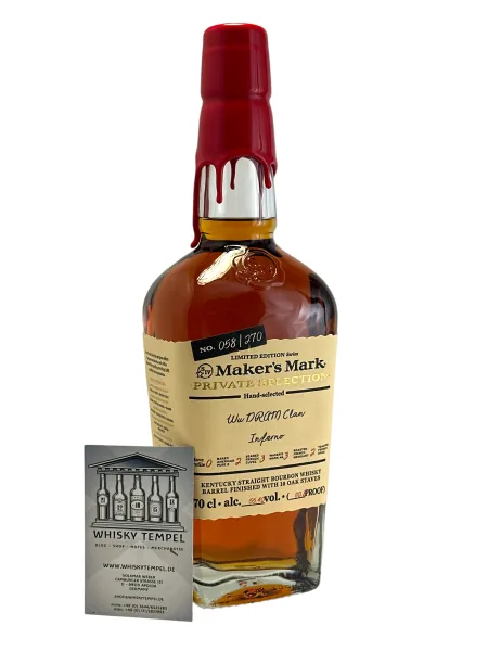 MAKER-S MARK Private Selection -Inferno- - Wu Dram Clan - 55,4% 0,7L