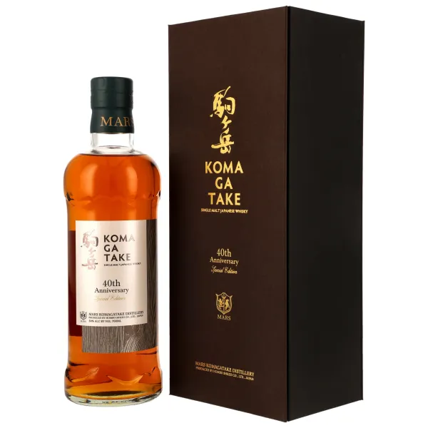 MARS Komagatake 40th Anniversary Special Edition - Single Malt Japanese Whisky - 50% 0,7L
