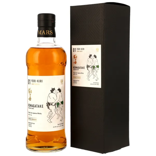 MARS Komagatake 6Y - 01 Yori Kiri-Sumo Series - American White Oak Cask #1964 - 62,8% 0,7L