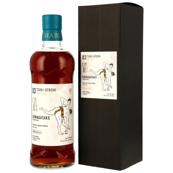 MARS Komagatake 8Y - 03 Tsuki-Otoshi Sumo Series - Sherry Cask #2067 - 58,4% - 0,7L