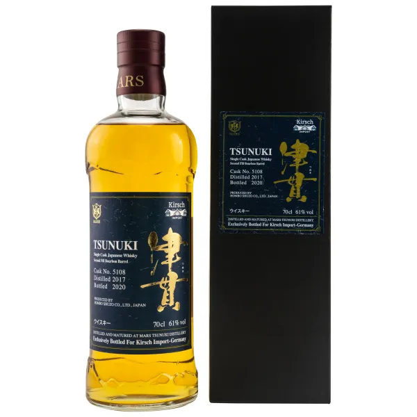 MARS TSUNUKI 2017 Single Cask # 5108 for Kirsch Import - 61% 0,7L