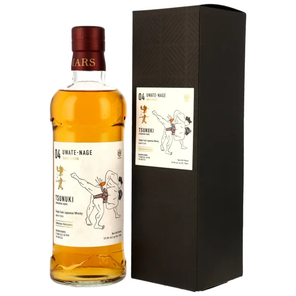MARS Tsunuki 7Y - 04 Uwate-Nage Sumo Series - Bourbon Barrel #3518 - 59,8% 0,7L