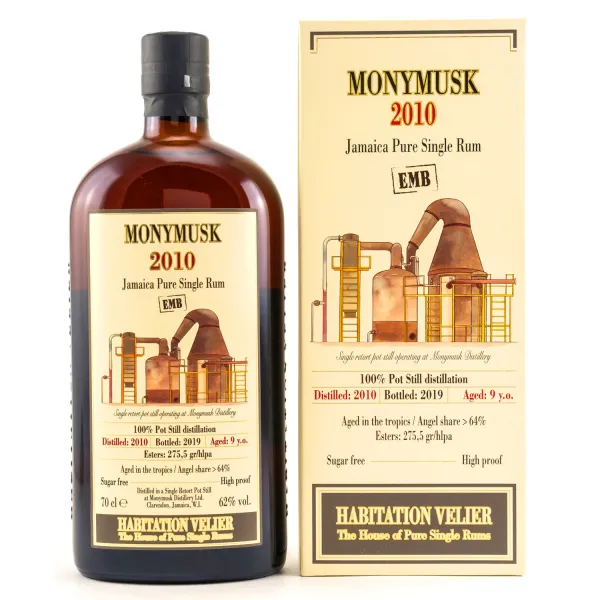 MONYMUSK 2010 Habitation Velier EMB 62% 0,7L