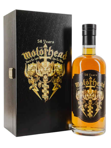 MOTÖRHEAD celebrates 50 Years - 50 Year Old Single Grain Whisky - 54,1% - 0,7L