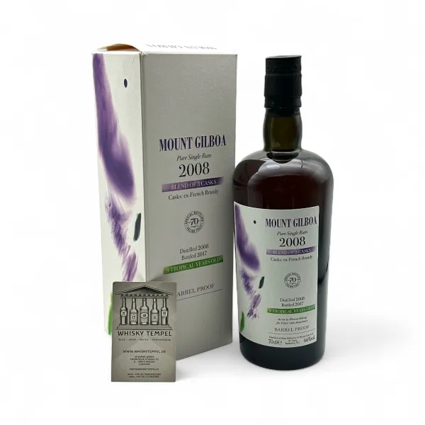 MOUNT GILBOA Velier Mount Gay Warren Khong 2008 - 66% 0,7L