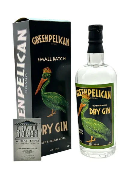 PELICAN - Dry Gin - Corman Collins - English Style - 40% 0,7L