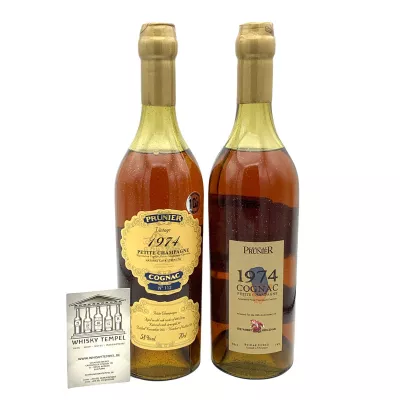 PRUNIER 1974 - Petite Champagne - The Whisky Mercenary 10th Anniversary - 58% - 0,7L