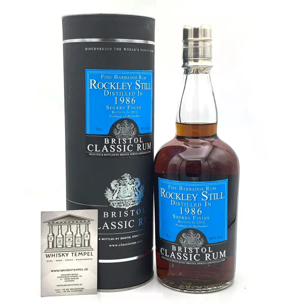 ROCKLEY 1986 - Bristol - Sherry Cask - 46% - 0,7L